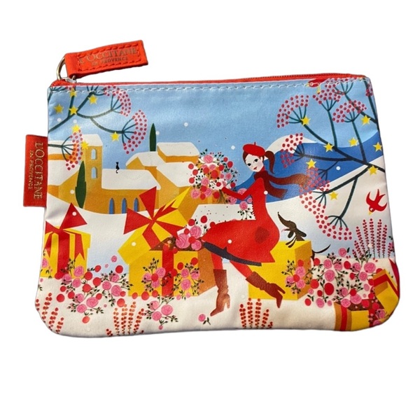 L'Occitane Makeup Bag Christmas Presents and Snow - Picture 4 of 5